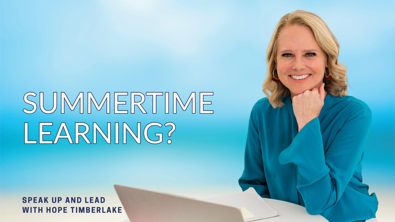 Summertime Learning?